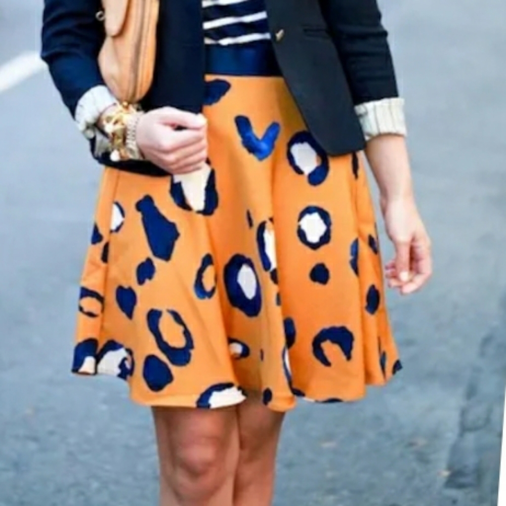 Phillip Lim 3.1 for Target Leopard Print Skirt - Size 12